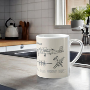 Mug B-25B Mitchell Doolittle - Plan directeur de l'avi