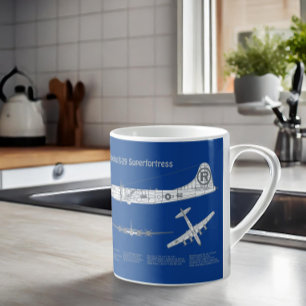 Mug B-29 Superforteresse - Plan directeur de l'avion A