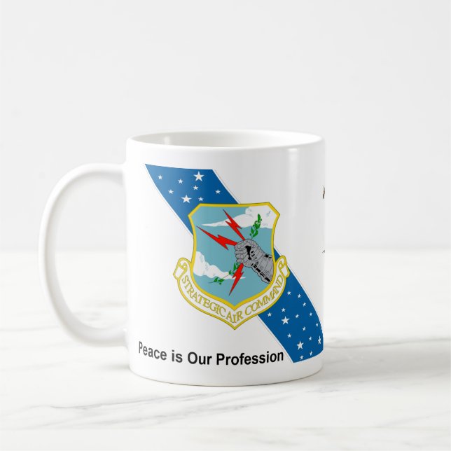 Mug B-52D "Big Belly" Stratofortress avec SAC Voie Lac (Gauche)