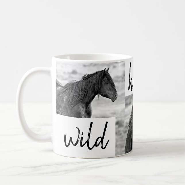 Mug B&W Wild Horse Lover (Gauche)