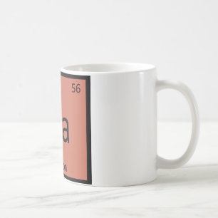 Mug Ba - Bacon Petit déjeuner Chimie Tableau périodiqu