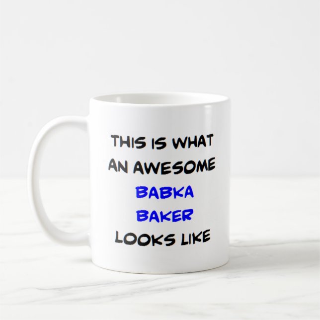 Mug babka baker, génial (Gauche)