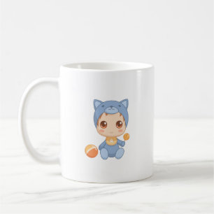 Mug Baby Boy Girl Chat Jumpsuit