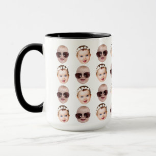 Mug Baby Face Motif Drôle idées cadeaux pour père