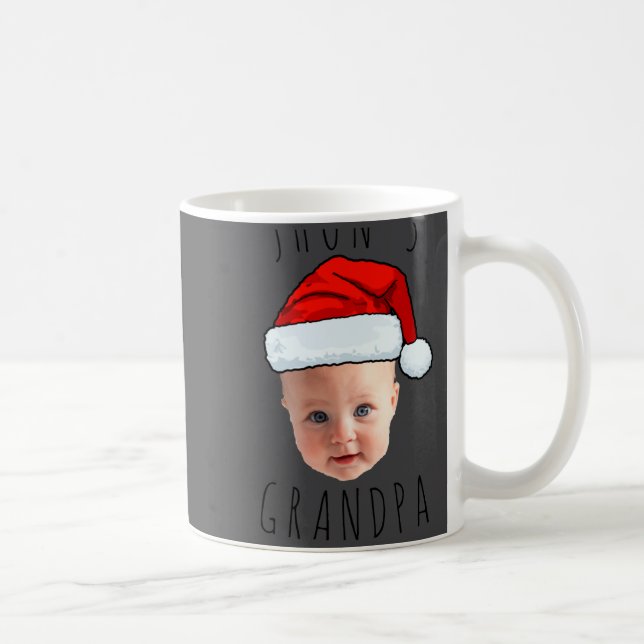 Mug Baby Face Santa Hat Christmas Photo _1  (Droite)
