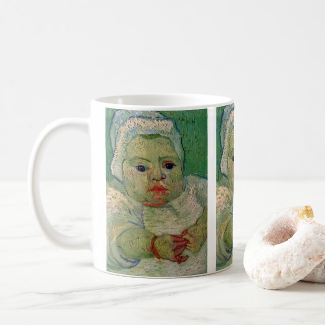 Mug Baby Marcelle Roulin par Vincent van Gogh (Avec donut)
