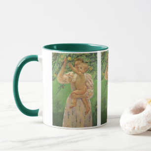 Mug Baby Reaching for an Apple par Mary Cassatt