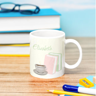 Mug Baby Shower autour du Thé et des Livres