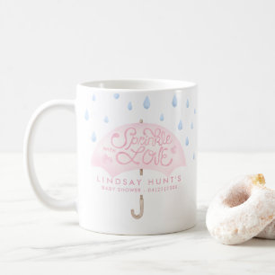 Mug Baby shower d'arrosage de parapluie