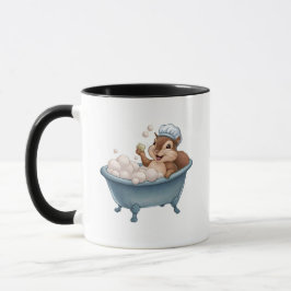 Mug Baby shower Rétro Squirrel