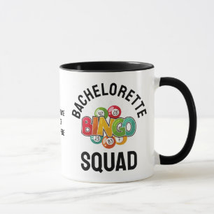 MUG BACHELORETTE BINGO SQUAD PERSONNALISÉE