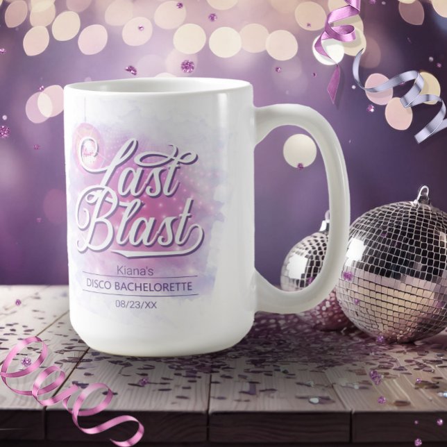 Mug Bachelorette rétro Dernier Blast Disco ID928 (Créateur téléchargé)