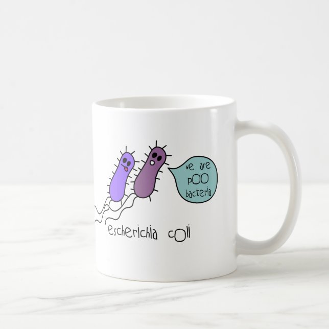 Mug Bactéries de Poo (Droite)