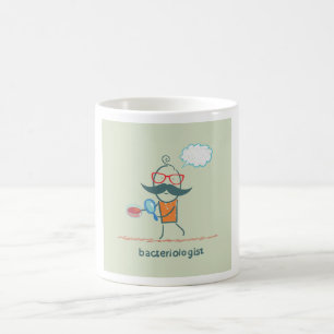 Mug Bactériologiste scientifique Bactériologie