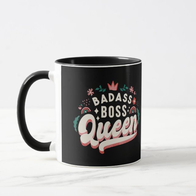 Mug Badass Boss Queen (Gauche)