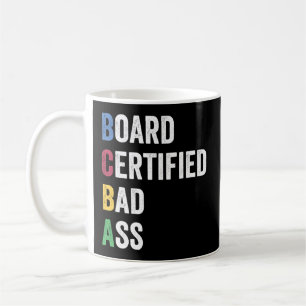 Mug Badass Certifié Du Bureau Pour Bcba Et Comportemen