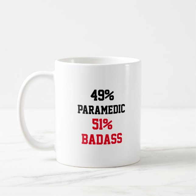 Mug Badass paramédical (Gauche)