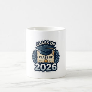 Mug Badge de fin d'études de la promotion 2026 - Art p