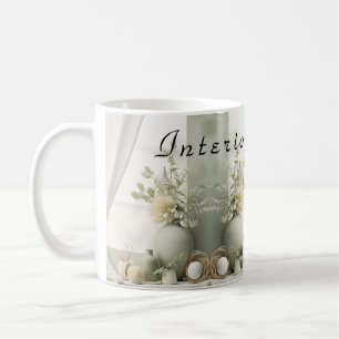 Mug Badge d'ID d'entreprise du Rose Plaster