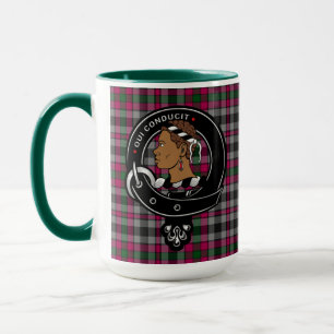 Mug Badge du clan Borthwick & Tartan