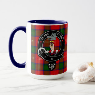 Mug Badge Et Enveloppement Du Clan De Chisholm Autour