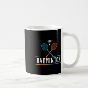 Mug Badminton Racket Shutt Team Coach Badminton Play