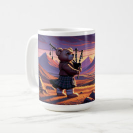 Mug Bagpipe jouant à Teddy