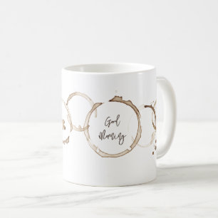 Mug Bagues de café BONNE MATINÉE Bureau Accueil Amusem