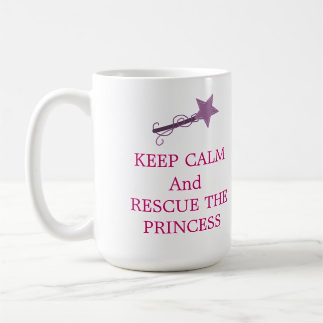 Mug Baguette étoile de princesse (Gauche)