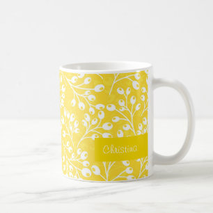 Mug Baies d'automne jaunes mûres