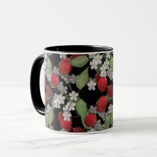 Mug Baies rouges (Devant gauche)