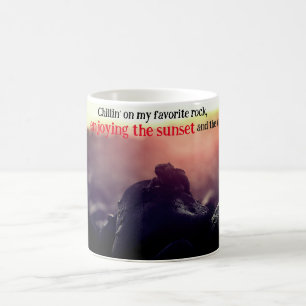 Mug Bain de soleil à l'iguane marin