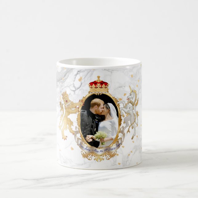 MUG BAISER DE MARIAGE ROYAL, HARRY+MEGHAN (Centre)
