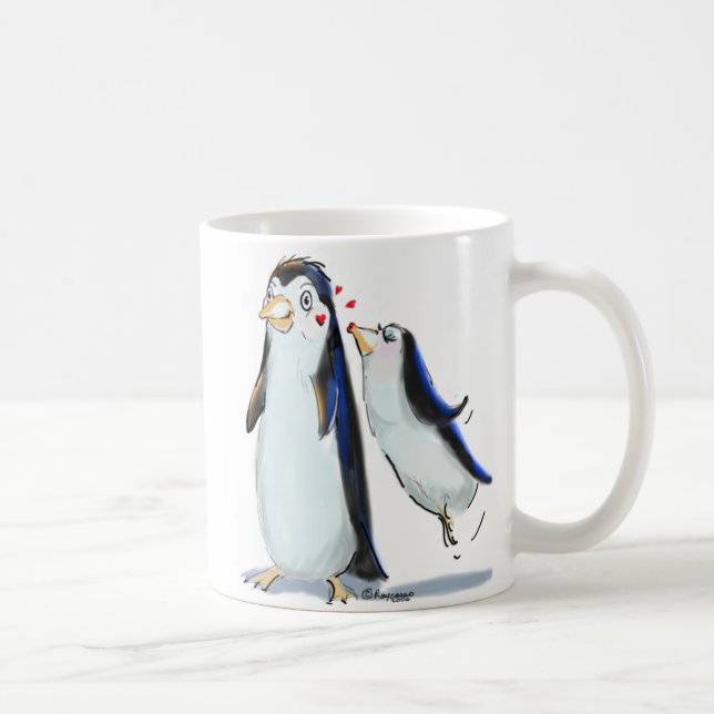 Mug Baiser de pingouin (Droite)