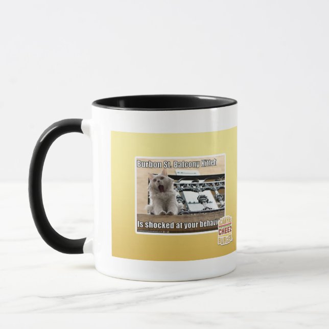 Mug Balcon Kitteh de St de Burbon (Gauche)