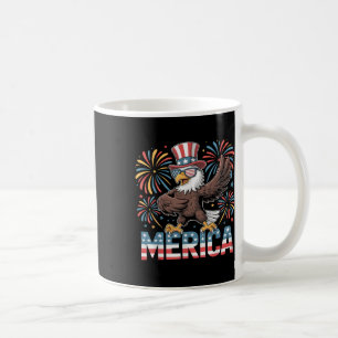 Mug Bald Eagle Dansant 'merica Tee Funny Patriotique U