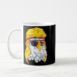 Mug Bald Eagle Shirt 80s Mullet Eagle Aamerica Usa 4th