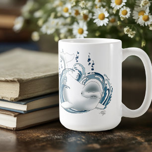 Mug Baleine Béluga Bleue