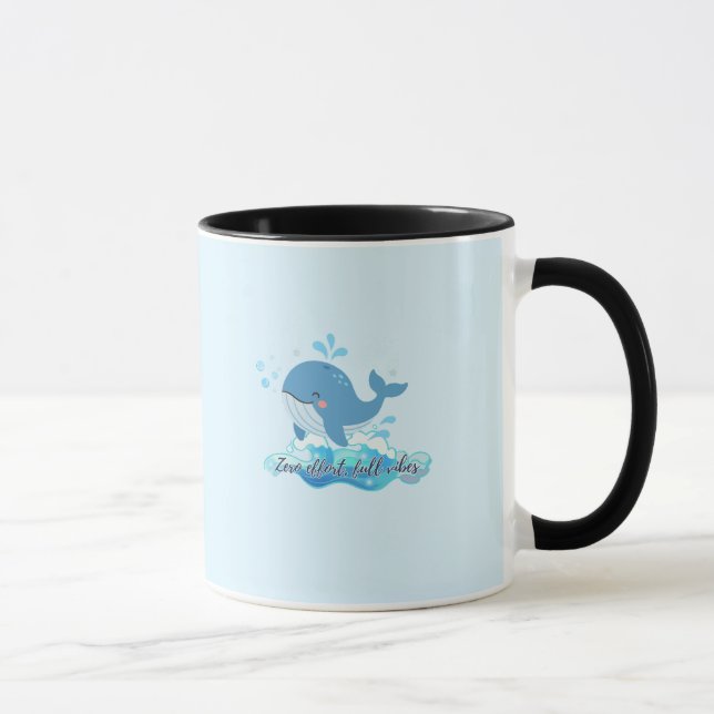 Mug Baleine Océan Mignon (Droite)