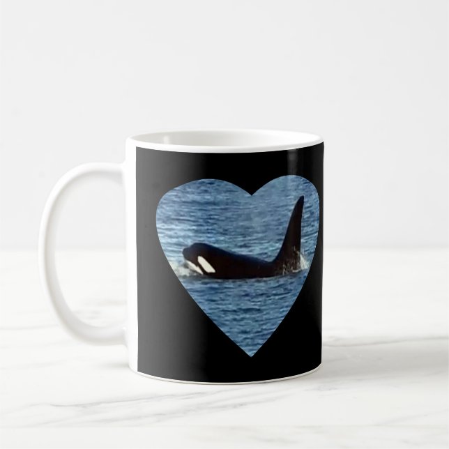 Mug Baleine tueuse de la côte ouest "Aquarius" Orca Mu (Gauche)