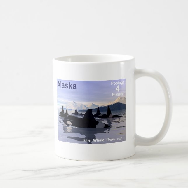 Mug Baleines tueuses - Alaska Postage (Droite)