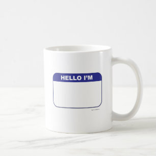 Mug Balise de nom personnalisé promotionnelle