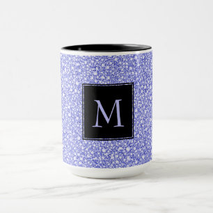 Mug Balises Bleues Croisées Look Parties scintillant P