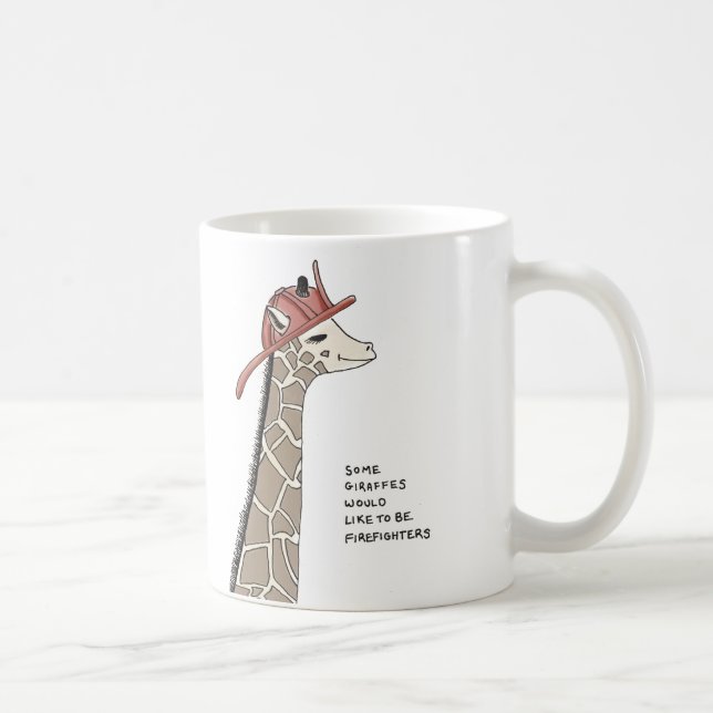 Mug baliverne de girafe (Droite)
