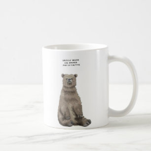 Mug baliverne d'ours gris
