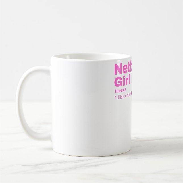 Mug Ball Girl - Netball (Gauche)
