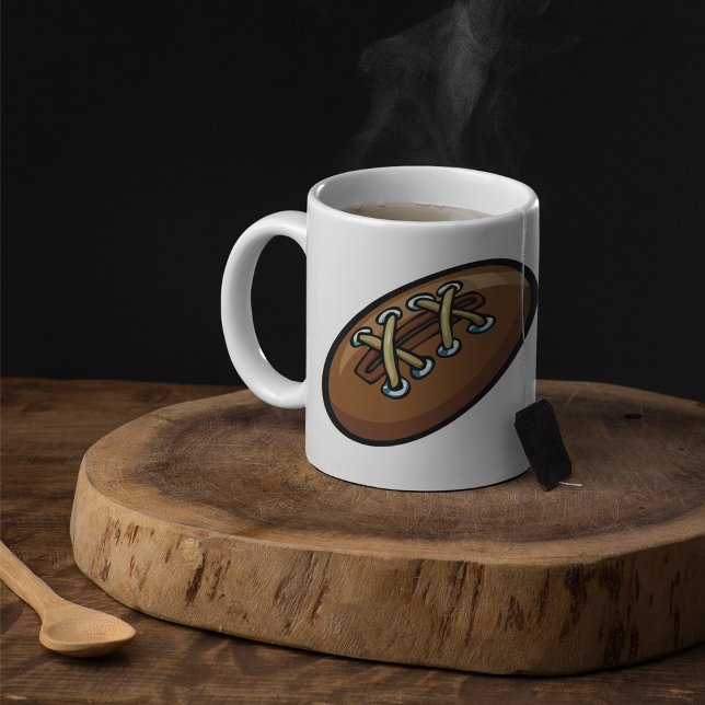 Mug Balle de rugby (Créateur téléchargé)