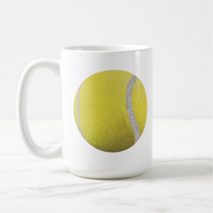Mug Balle de Tennis Jaune moderne