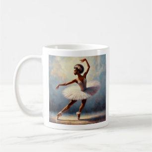 Mug Ballerina classique africaine-américaine