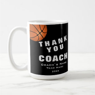 Mug Ballon de Basket Merci Coach